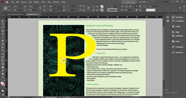 InDesign export to word output 4