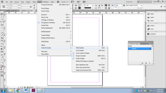 InDesign grid template output 13