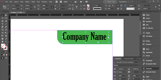 InDesign invoice template output 9