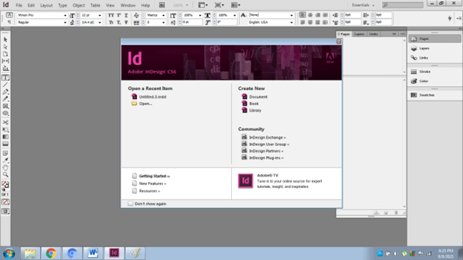 InDesign newsletter templates output 1