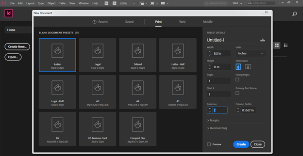 InDesign newspaper template output 3