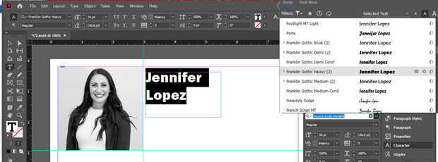 InDesign resume template | Learn how to create a resume template?