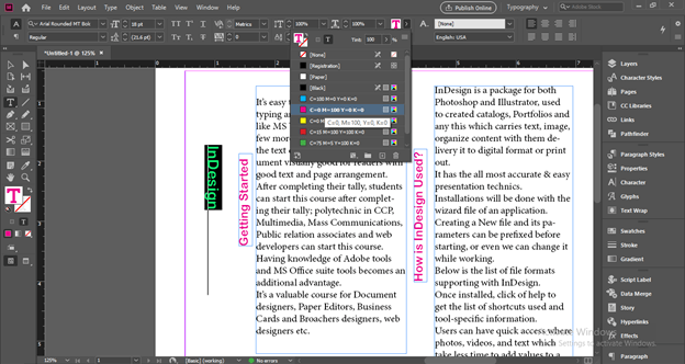 InDesign vertical text output 13