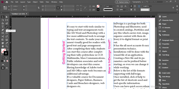 InDesign vertical text output 8