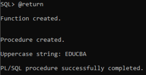 PL SQL Functions 2