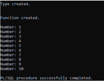 PL SQL Functions 9