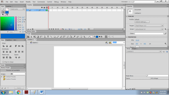 ADOBE FLASH CS6 | How to Create Animation in Adobe Flash Cs6?