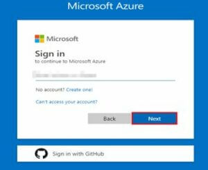 Azure Login op1