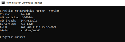 Gitlab runner register output 4