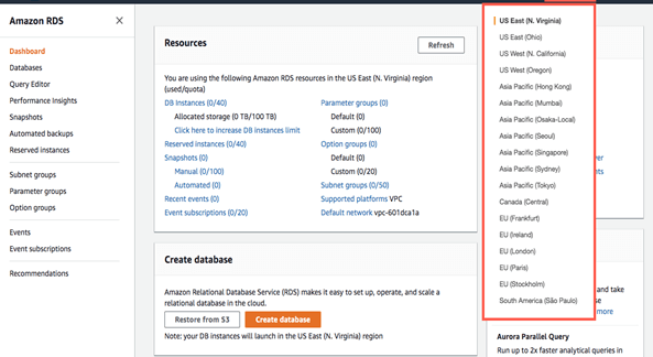 MariaDB AWS output 3