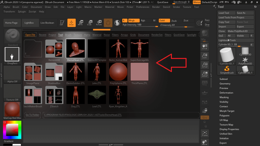 precise resizing zbrush