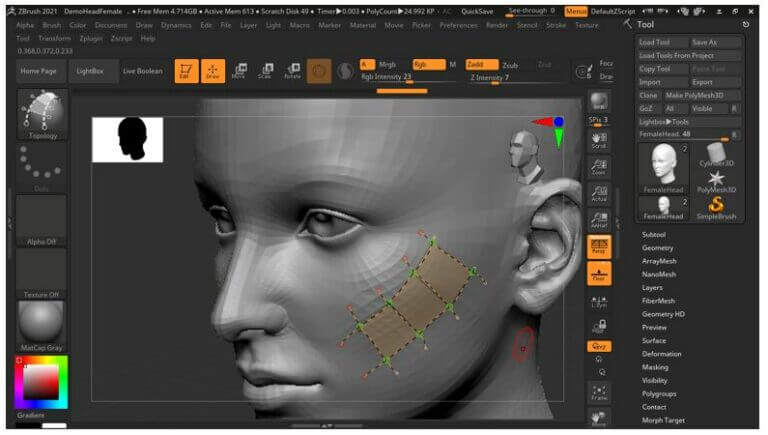 ZBrush Retopology | How to Use Retopology in ZBrush