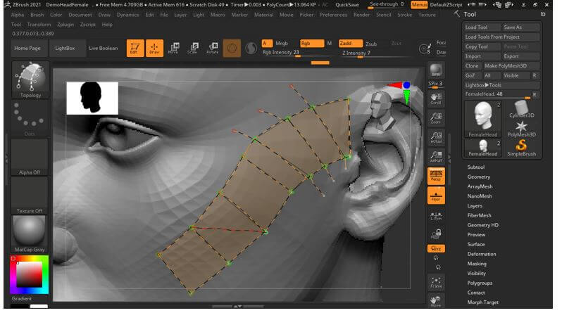 how to retopology in zbrush