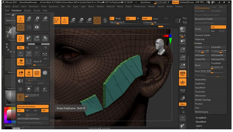 parametrical adjustment