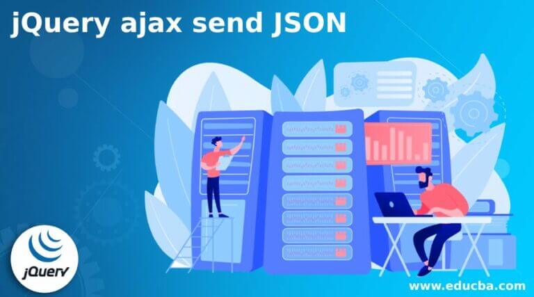 ajax send json data to server