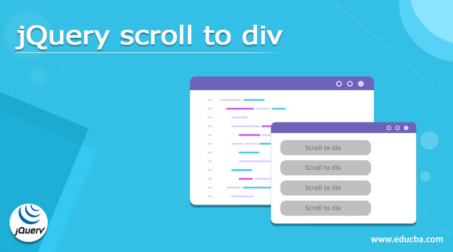 jQuery scroll to div