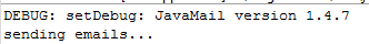 javax mail maven output 1