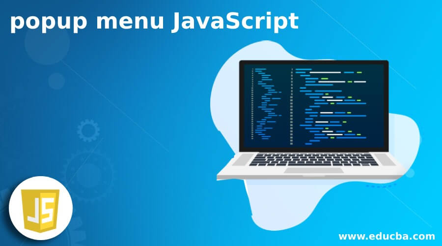 popup menu JavaScript
