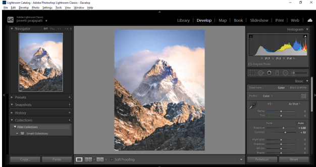 Lightroom Background color 1