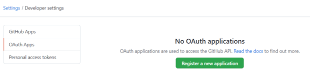 GitHub OAuth | Web flow logic associated with Screencaps