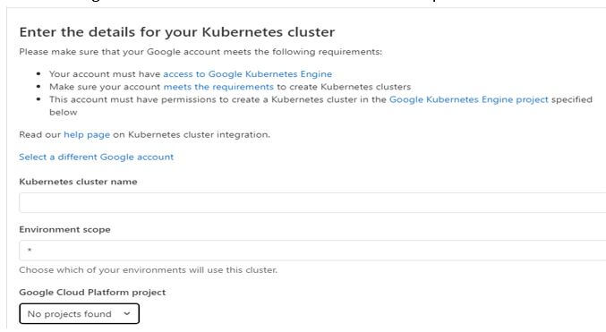 GitLab Kubernetes 3