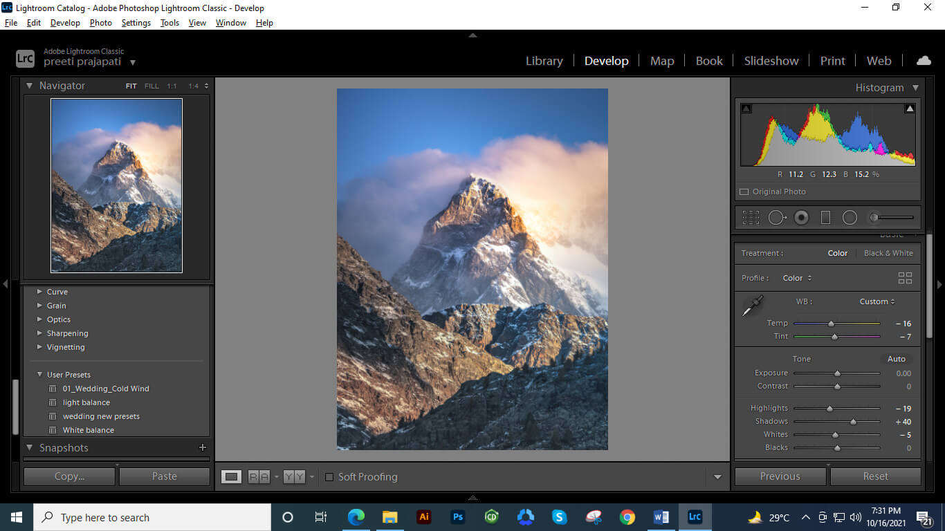 Lightroom Background Color 4