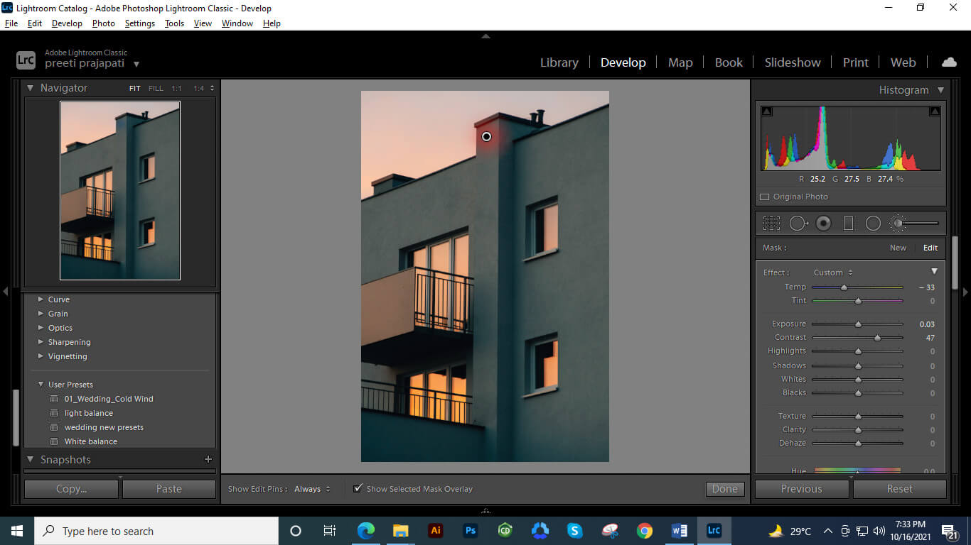 Lightroom Background Color 5