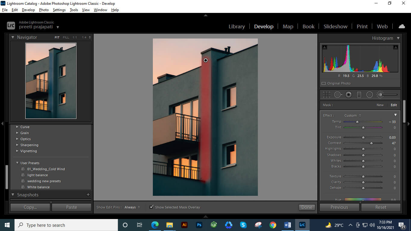 Lightroom Background Color 6