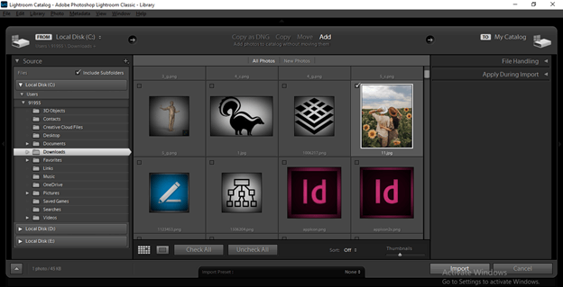 Lightroom CC output 3