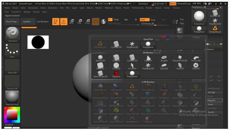 how to cut out boolean zbrush