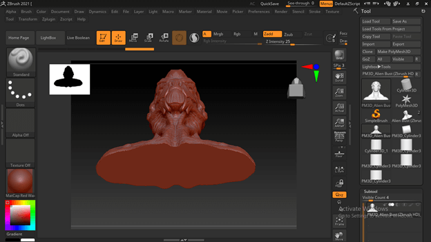 Zbrush 3D Printing output 16