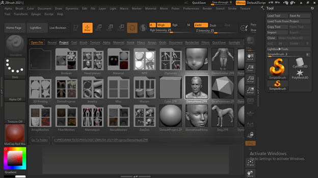 Zbrush Render output 2