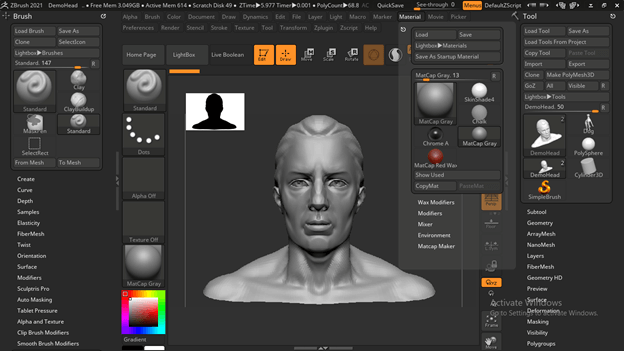 Zbrush Render output 7