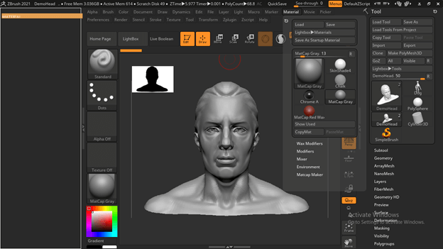 Zbrush Render output 8