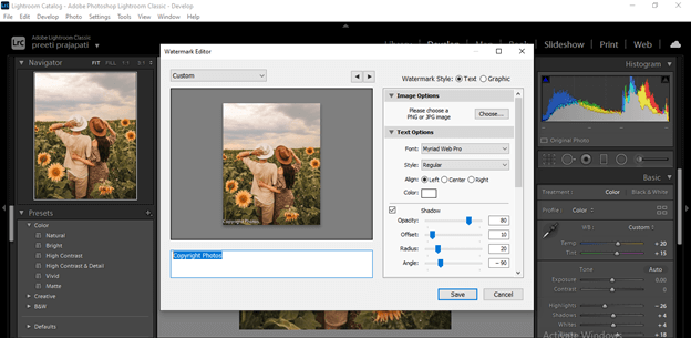 lightroom watermark output 3