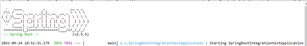 spring boot gradle output 1