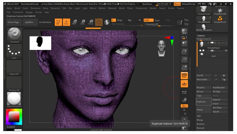 zbrush 4r7 zremesher guides