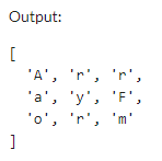 ES6 Array Methods output 1