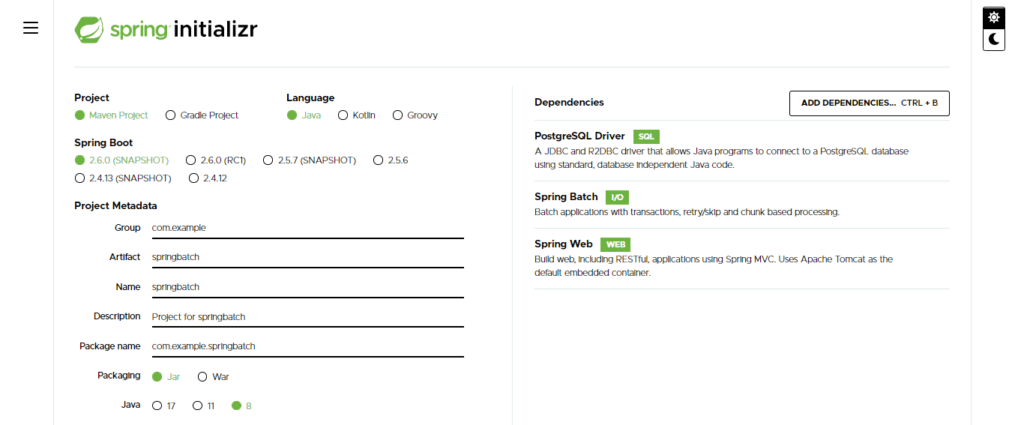 Spring Batch | Learn Example for Creating Spring Batch Service