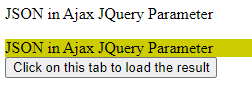 JSON in Ajax jQuery output 2