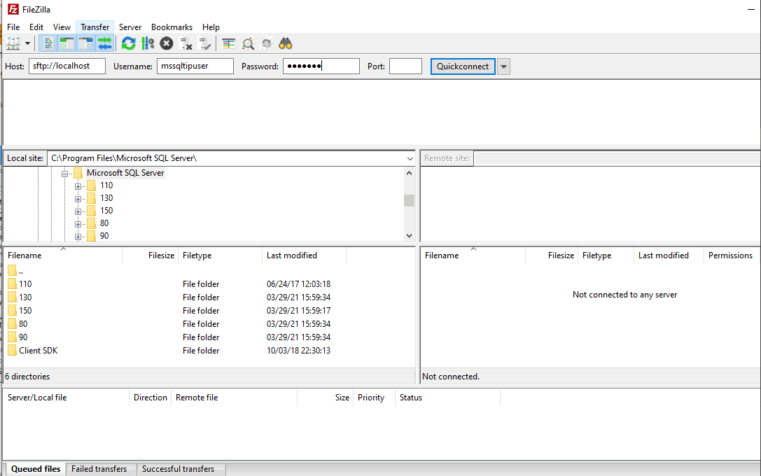 SSIS SFTP output 5