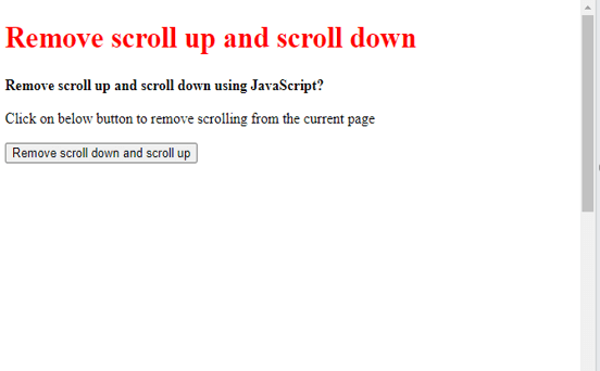 jQuery Scroll Up output 1.1