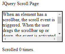 jQuery scroll page 3