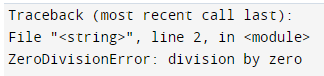 Python 3 Exception Error 1
