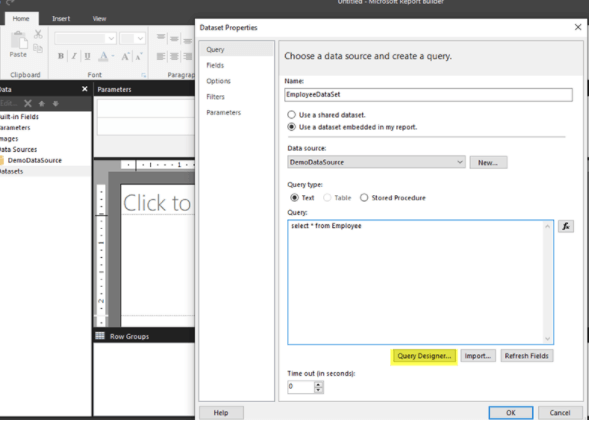 Creating SSRS Projects and Reports 6