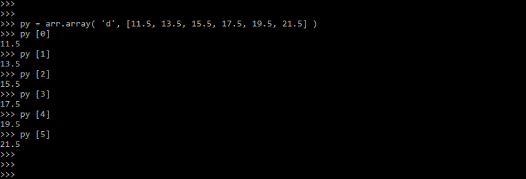 Python 3 Array | How to Use Python 3 Array with Elements?