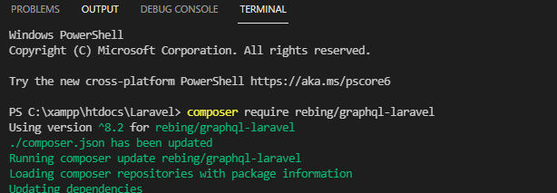 Laravel GraphQL output 1