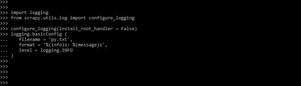 Scrapy log | How to scrapy Log Messages with Examples & Configuration?