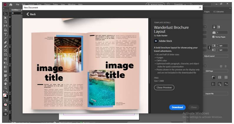 Adobe InDesign Templates 6