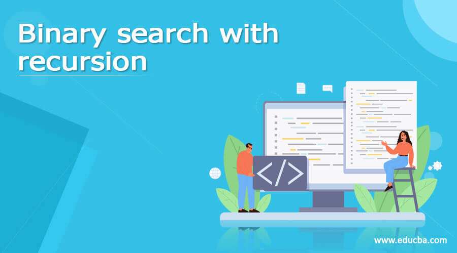 Binary search with recursion
